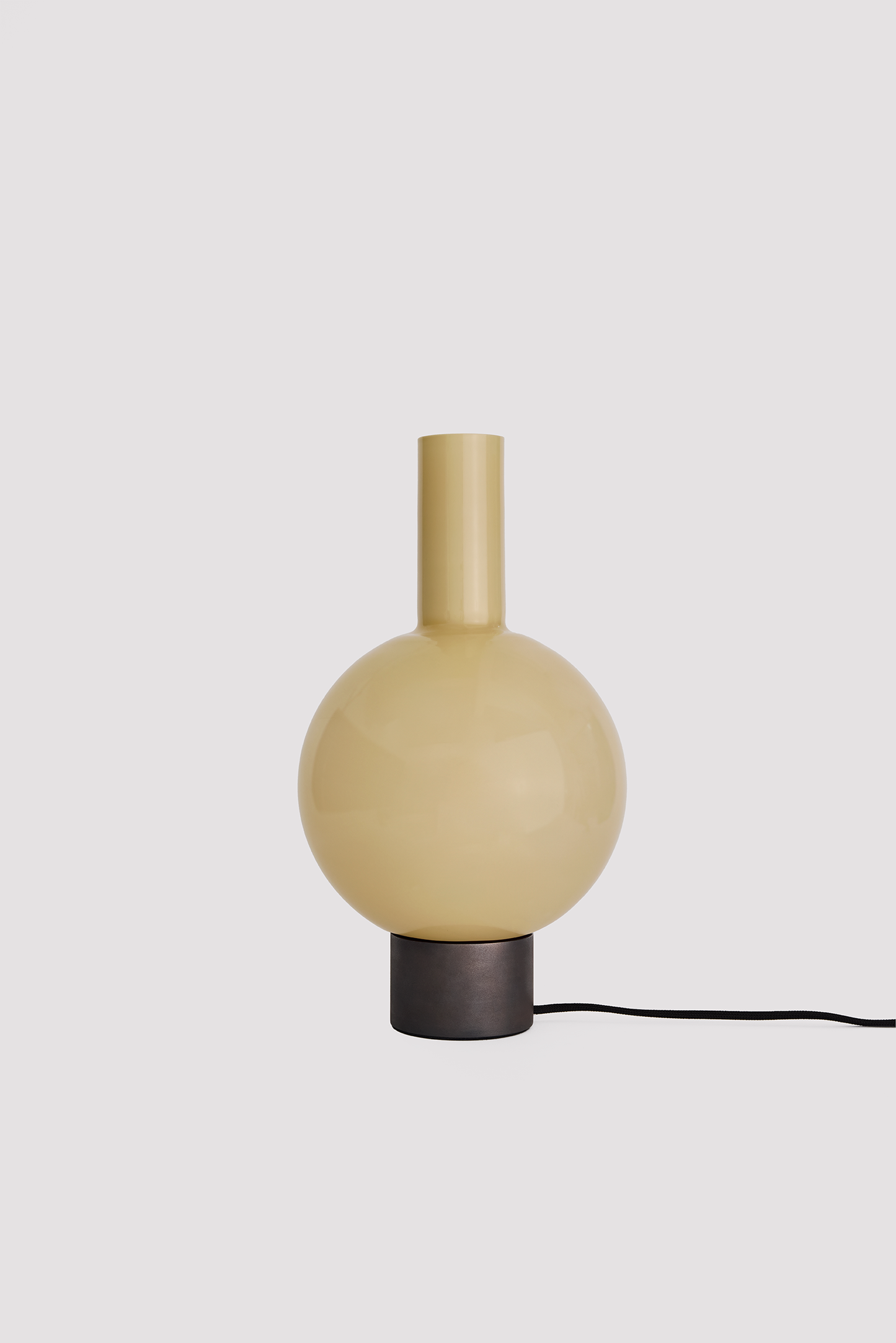 GLASS PURITAN TABLE LAMP